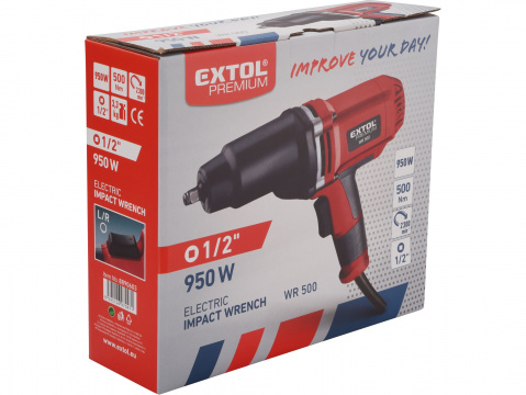 Rázový utahovák elektrický 500Nm Extol Premium 8890603 WR500