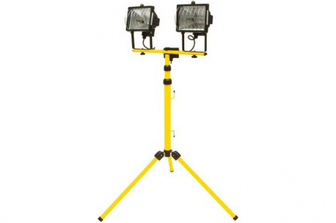 Reflektor halogenový 2 x 500 W na stojanu Tripod