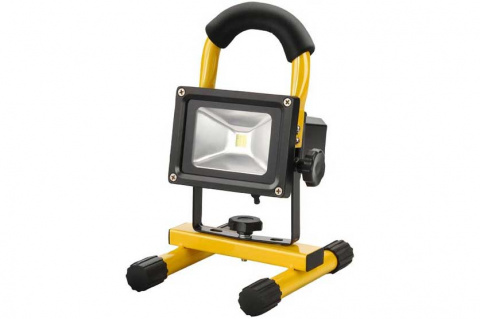 Reflektor LED 10 W s akumulátorem se stojánkem Extol