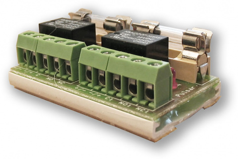 RELE modul PU 2 - přídavný RELÉ modul 2 vstupy/výstupy