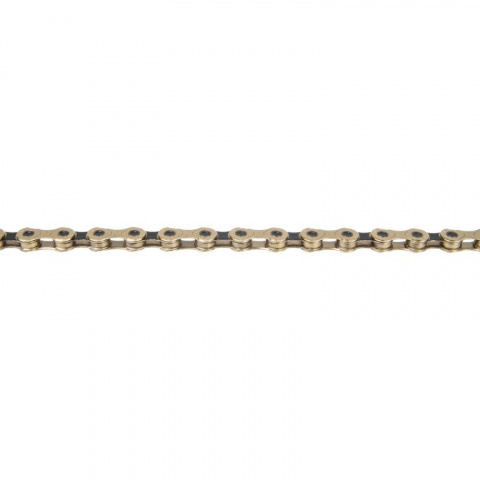 řetěz KMC X12 zlato-černý 126čl. BOX