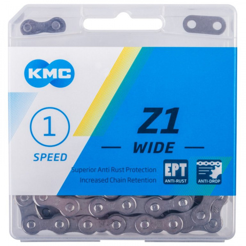 řetěz KMC Z1 wide EPT stříbrný 112čl. BOX