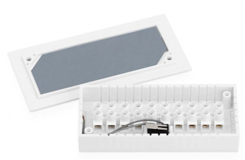 RKZ 123 - 10 šroubovacích svorek + TAMPER, do omítky