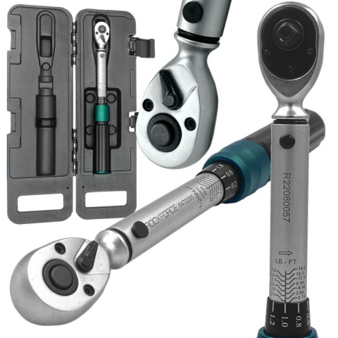 ROCKFORCE Momentový klíč 1-25Nm 1/4"