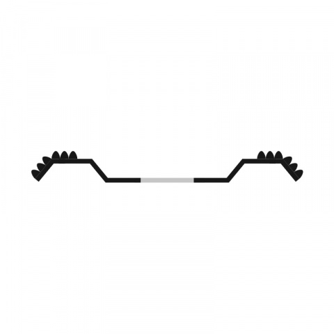 Rotační rašple TT90 rašplový kotouč 120mm 45° střední sek