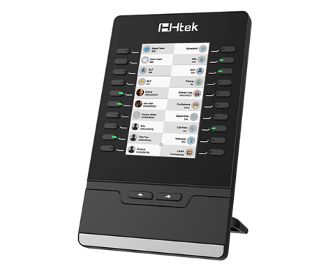 Rozšiřující tlačítkový LCD modul Htek UC46