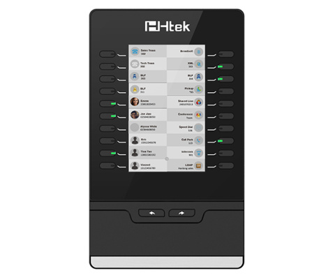 Rozšiřující tlačítkový LCD modul Htek UC46