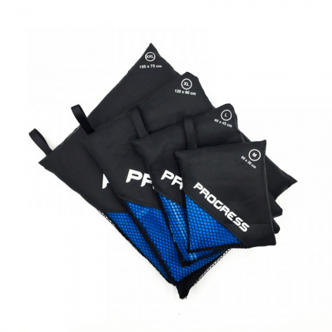 ručník rychleschnoucí Progress TOWEL-LITE L 90x45 cm modrý