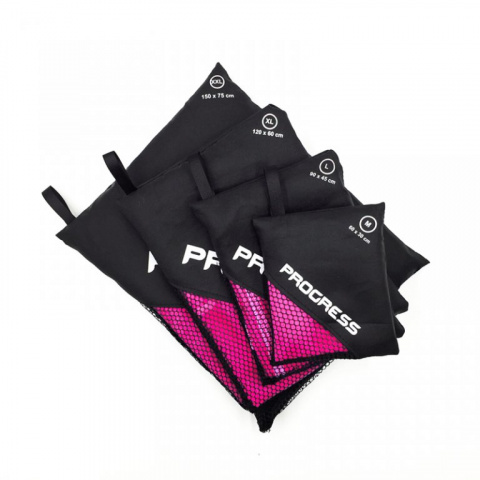 ručník rychleschnoucí Progress TOWEL-LITE M 60x30 cm růžový