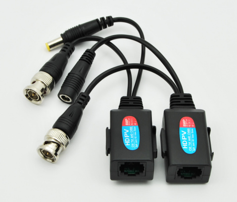 RX-HD501PV - 8 Mpix balun, přenos signálu a napájení, RJ45