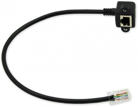 RX-RJ45EC33 - Patch kabel RJ45-keystone, UTP, 0,33 m