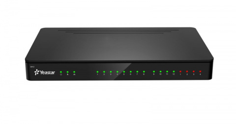 S412 - Yeastar IP PBX, až 8 FXS portů, 8 SIP účtů, 4 VoIP trunky