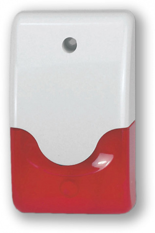 SA 913F - 110dB, bílý plast, blikač