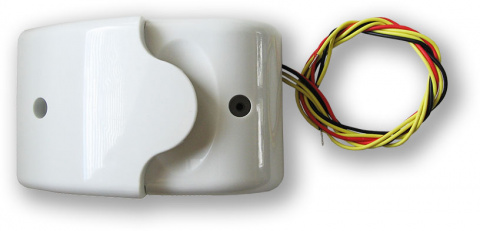 SA 913T - plochá piezosiréna, 110dB, bílý plast + tamper