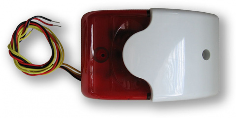 SA 913TF - 110dB, bílý plast, blikač + tamper