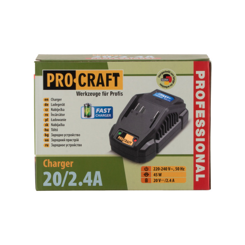 Sada aku baterie Procraft 20/40  + nabíječka Procraft 40/2 | S20-40/40-2