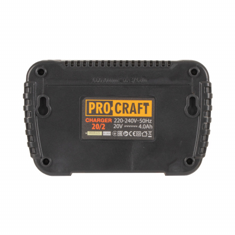 Sada aku dvě baterie Procraft 20/8 + nabíječka Procraft 20/2 | S2x20/8-20/2