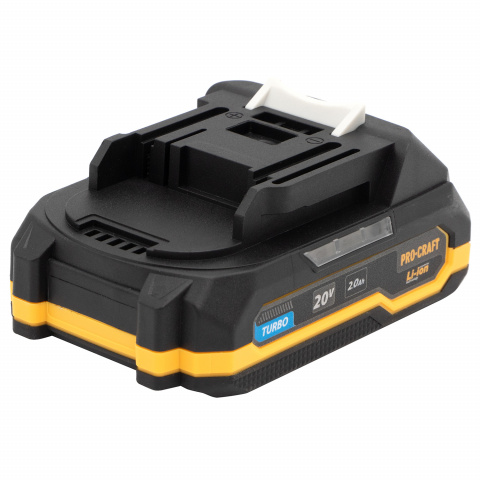 Sada baterie 20V 2Ah (2 ks) + 1 nabíječka Procraft PBC-Set 1 | PBC-Set 1