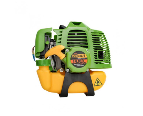 Sada benzínový křovinořez Procraft T4200 Pro, nylonový kartáč MR-14 a ochranný štít | ST4200 PRO/MR-14/1E40F-FG/MP