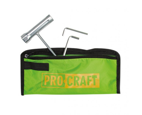 Sada benzínový křovinořez Procraft T4200 Pro, nylonový kartáč MR-14 a ochranný štít | ST4200 PRO/MR-14/1E40F-FG/MP