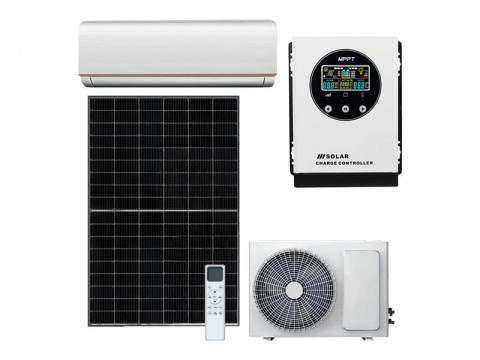 Sada klimatizace GETI GKF12K 3,5kW offgrid  + MPPT 60A