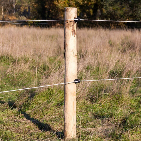 Sada kruhové izolátory pro elektrický ohradník 250 ks včetně šroubovacího nástavce