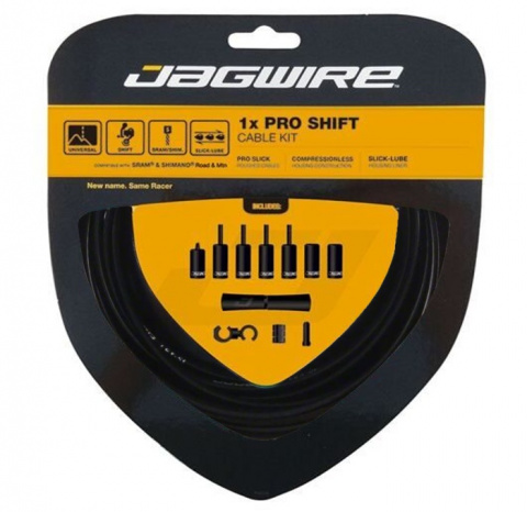sada lanko+bowden Jagwire Pro Shift Kit černá