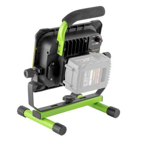 Sada LED svítilna Procraft LP20, baterie Procraft 20/2A a nabíječka Procraft 20/2.4A | SLP20/20-2A/20-2.4A
