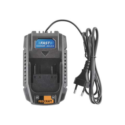 Sada LED svítilna Procraft LP20, baterie Procraft 20/2A a nabíječka Procraft 20/2.4A | SLP20/20-2A/20-2.4A