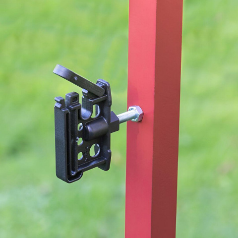 Sada pro elektrický ohradník ploché izolátory M6 s objímkou - 25 ks