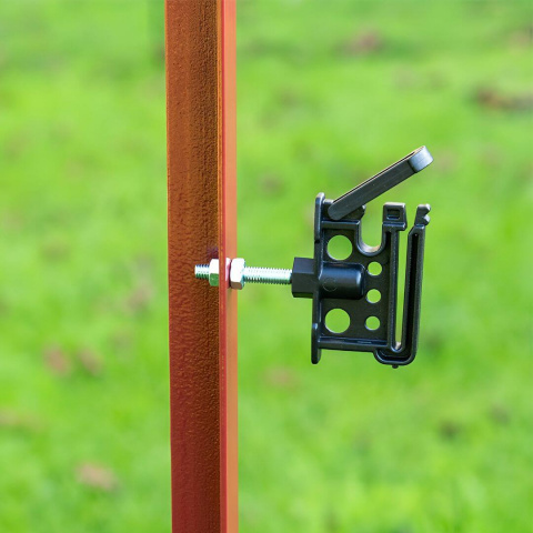 Sada pro elektrický ohradník ploché izolátory M6 s objímkou - 25 ks