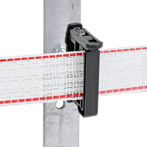 Sada pro elektrický ohradník ploché izolátory M6 s objímkou - 25 ks