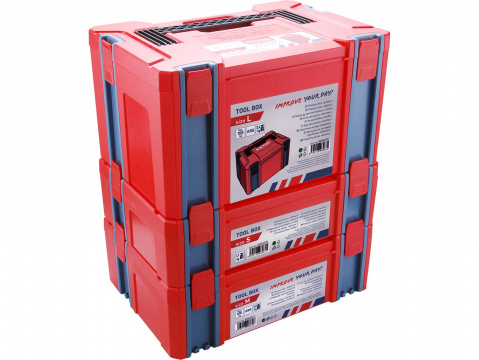 Sada vrtačka aku 12V a bruska úhlová 125mm v plastovém boxu