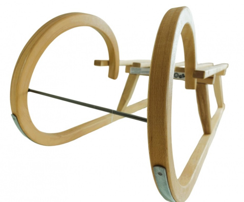 sáně dřevěné Rohačky 100cm