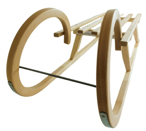 sáně dřevěné Rohačky 110cm