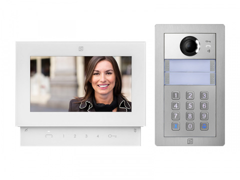 SE4252PDABW - sada VT SETTE, dveř.jed. ALBA+klávesnice