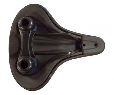 sedlo DDK D2510 Comfort Artwork černé s elastomery