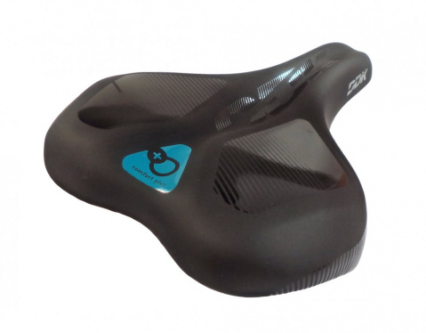 sedlo DDK DD123MF 266x192mm Memory černo-modré