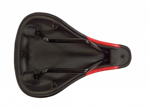 sedlo dětské DDK D1212 SPORT XRS černo-bílo-červené