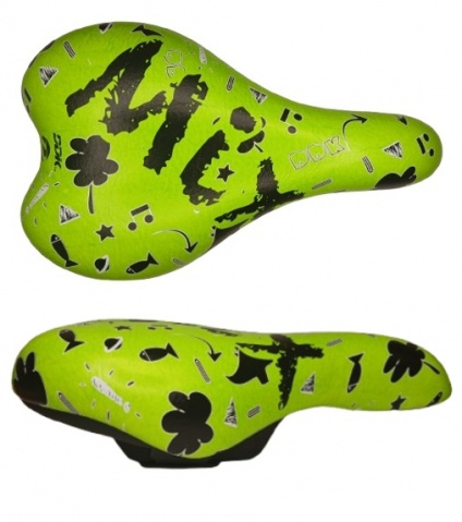 sedlo dětské DDK D207C zelené