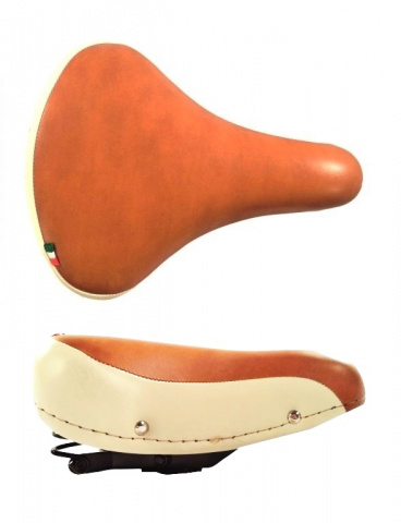 sedlo MONTE GRAPPA 08F hnědo-bílé