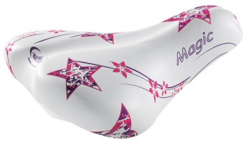 sedlo MONTE GRAPPA MAGIC dětské bílé