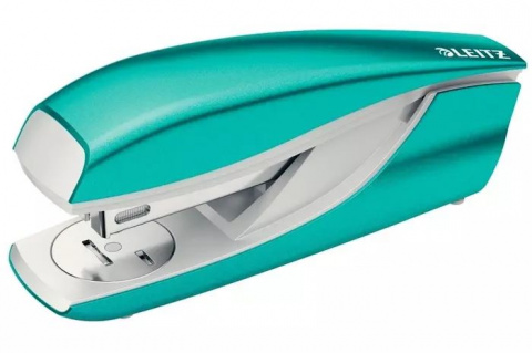 Sešívačka Leitz New NeXXt WOW 5502, celokovová, 30 listů, ledově modrá