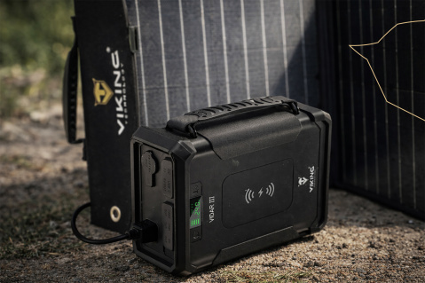 Set powerbanka Viking VIDAR III a solární panel Viking L60 PD