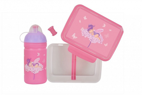 set R&B box a lahev Květinová víla 500ml