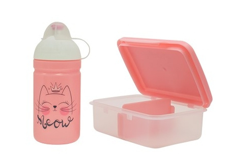 set R&B box a lahev Mňau 500ml