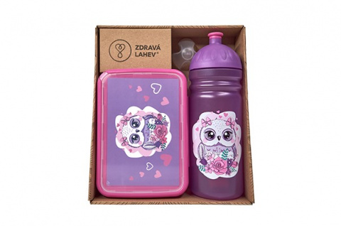 set R&B box a lahev Sovička 700ml