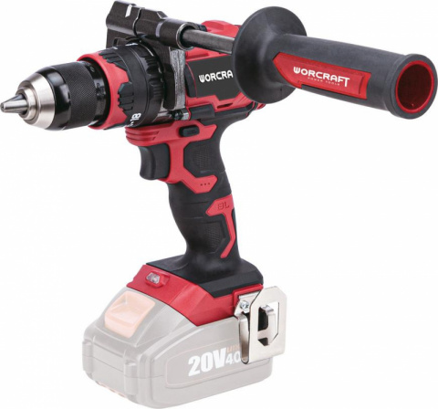 Set WORCRAFT XCUBE004 Aku vrtačka bezuhlíková 100Nm CHD-S20LiBH, 1x4.0Ah, nabíječka