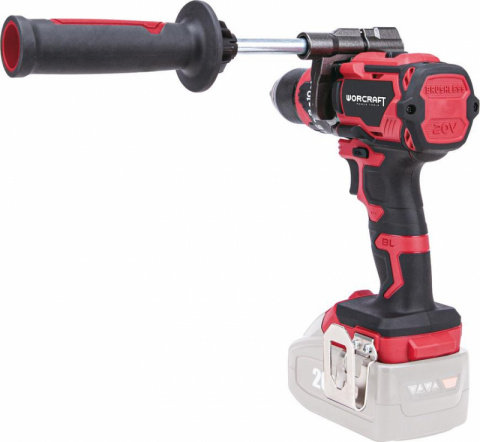 Set WORCRAFT XCUBE004 Aku vrtačka bezuhlíková 100Nm CHD-S20LiBH, 1x4.0Ah, nabíječka