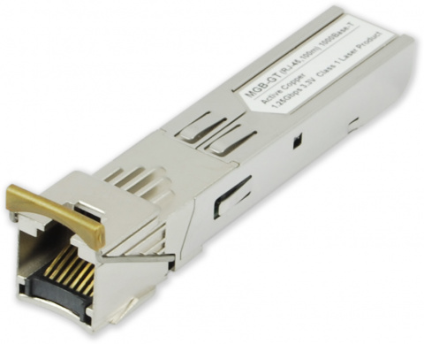SFP-MGB-GT - 1 Gbps, 100 m, konektor RJ45